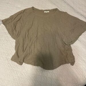 Madewell butterfly sleeve top